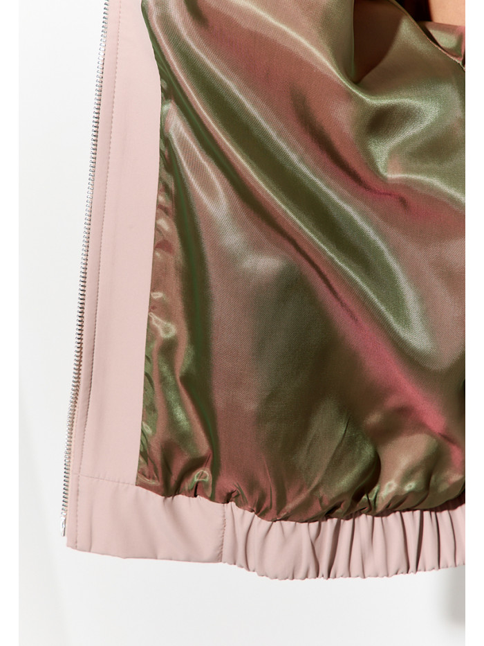 Комплект бомбер и брюки цвет бежевый КД-05