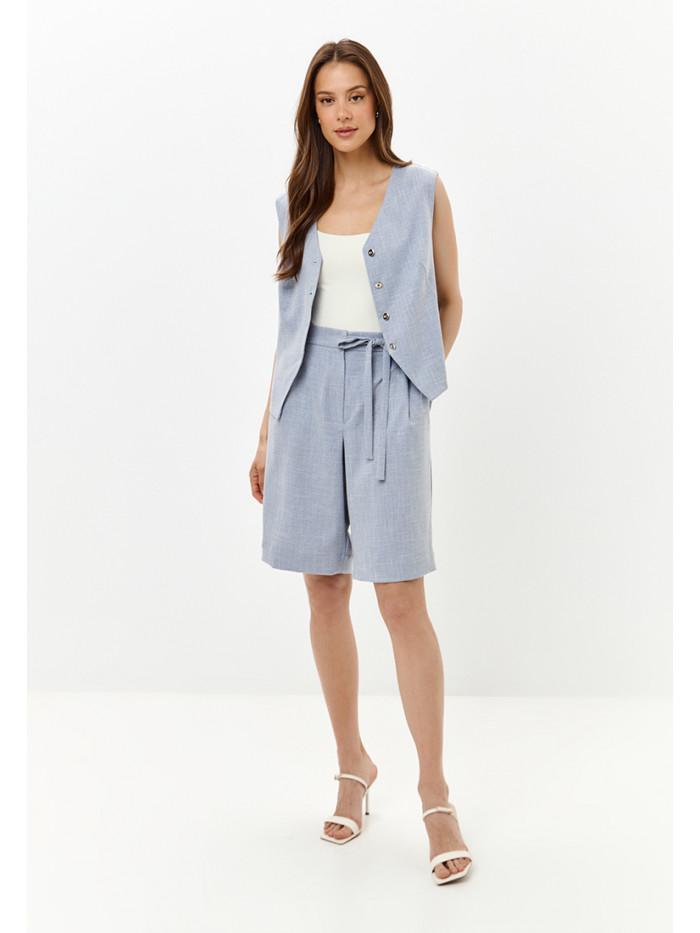 Легкие бриджи цвет голубой КЛ-01/1