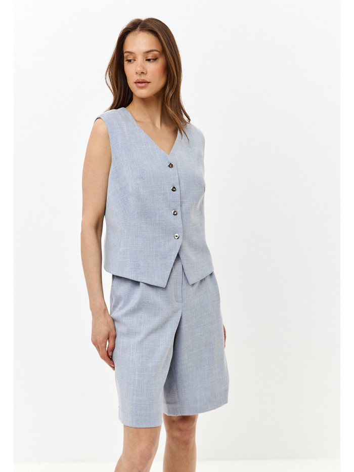 Легкие бриджи цвет голубой КЛ-01/1