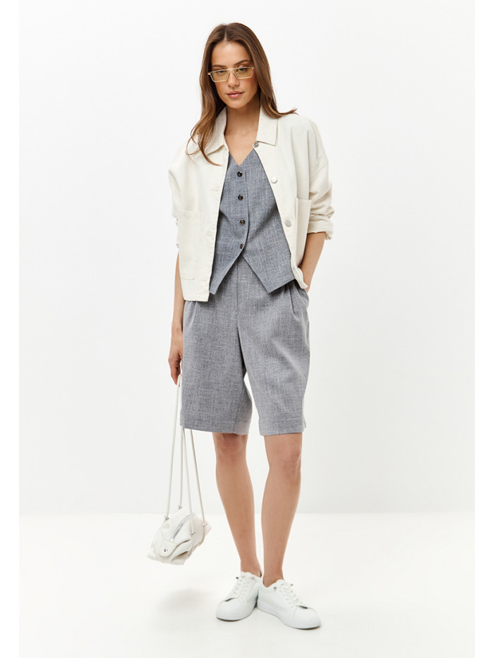 Легкие бриджи цвет синий КЛ-01/1