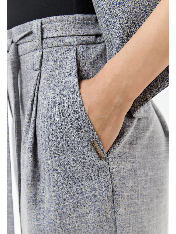 Легкие бриджи цвет синий КЛ-01/1