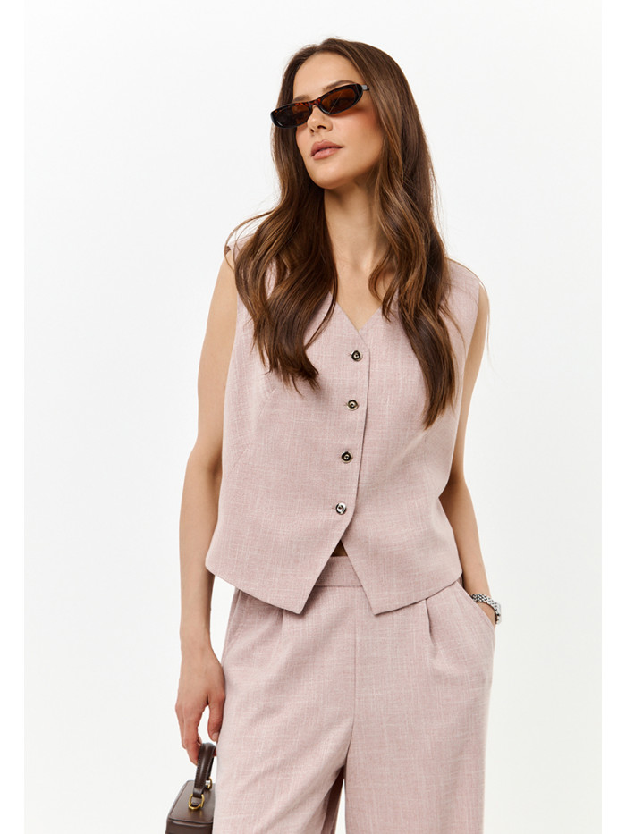 Уникальный комплект для лета цвет бежевый КЛ-01