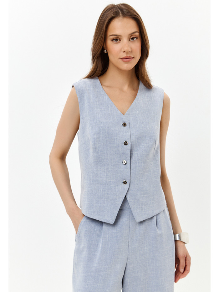 Уникальный комплект для лета цвет голубой КЛ-01