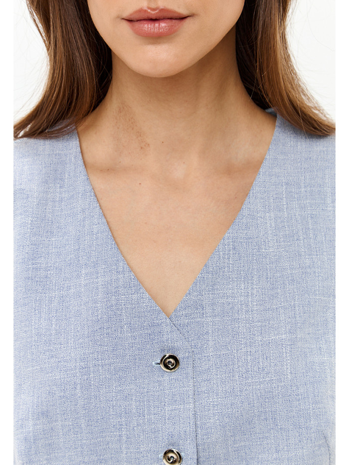 Уникальный комплект для лета цвет голубой КЛ-01