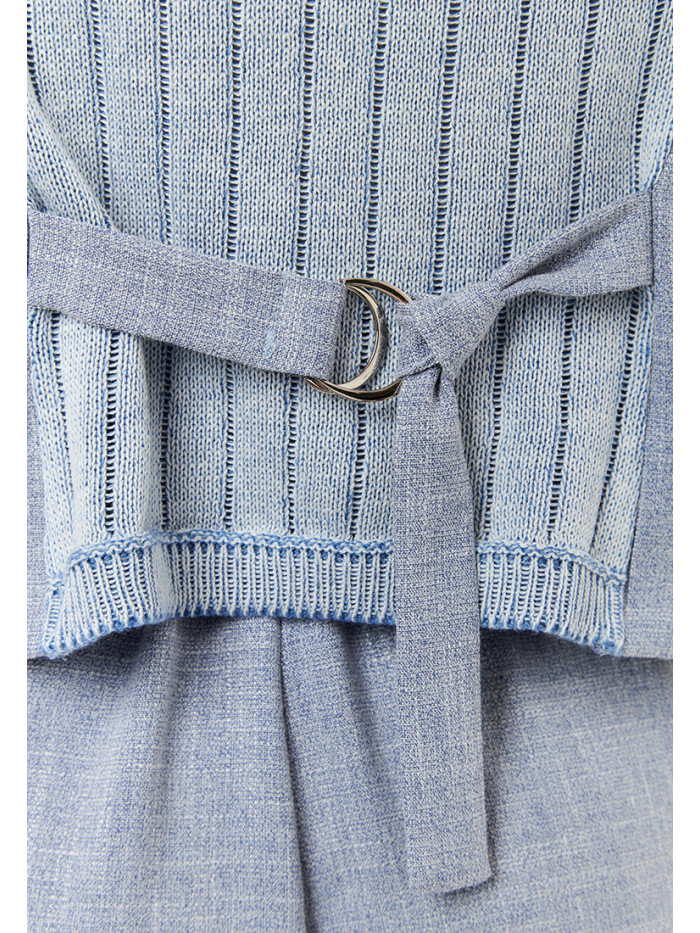 Уникальный комплект для лета цвет голубой КЛ-01