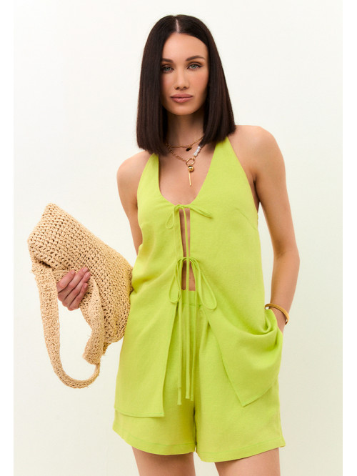 Комплект пляжный лимонного...