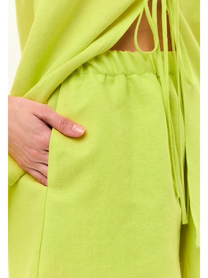 Комплект пляжный лимонного цвета КЛЛ-04