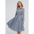 Платье демисезонное сине-голубого цвета ПД-028 490р.