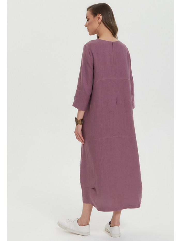 Платье летнее лавандового цвета ПЛЛ-07