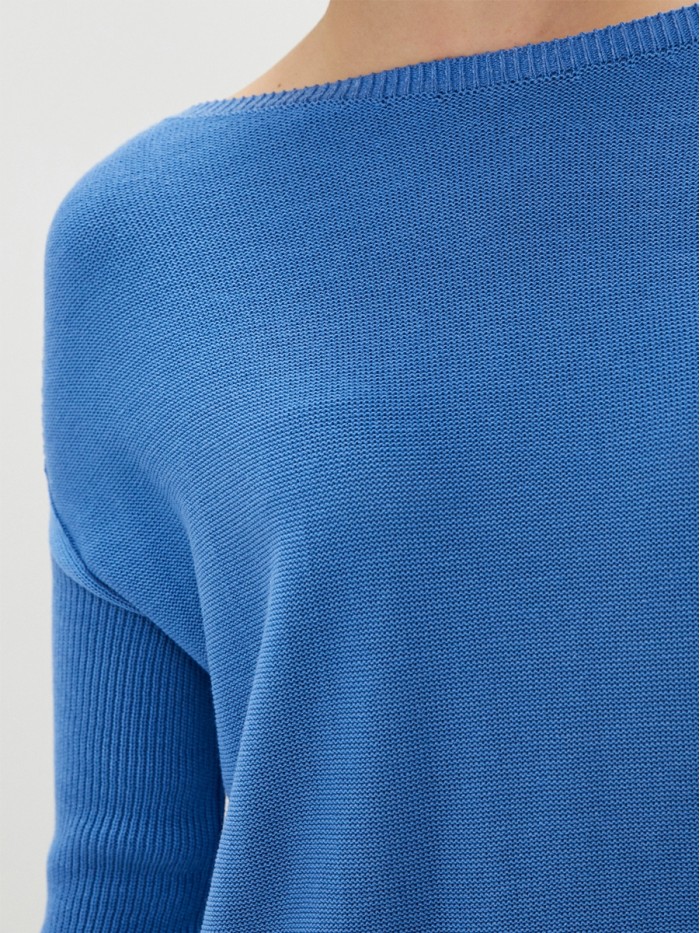 Туника летняя легкая небесно-голубого цвета ВТЛ-15А