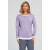 Джемпер с контрастным воротчником сиреневого-молочного цвета ВТД-424 990р.