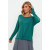 Джемпер женский легкий изумрудного цвета ВТД-434 990р.