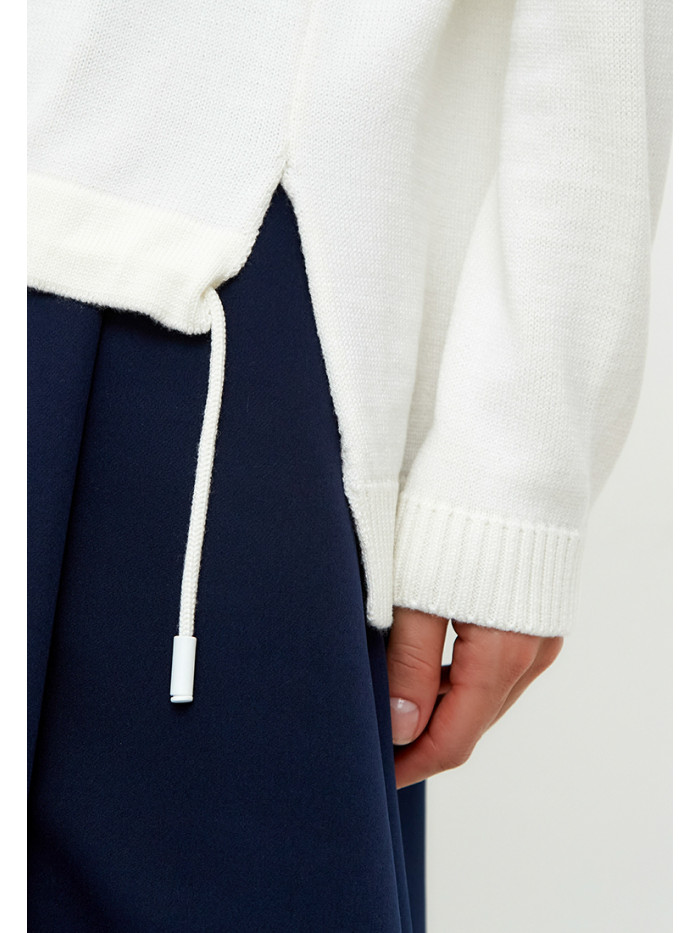 Джемпер женский легкий молочного цвета ВТД-43