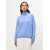 Классический джемпер с воротом голубого цвета ВТД-626 990р.