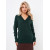 Базовый джемпер прямой темно-зеленый цвета ВТД-655 990р.
