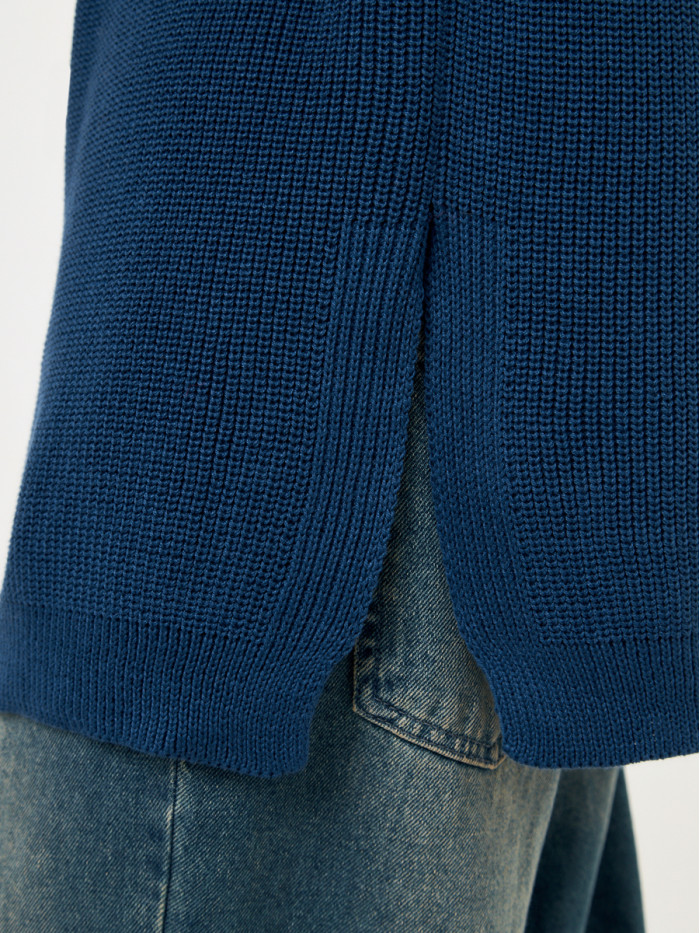 Оригинальный жилет синего цвета ВТД-68