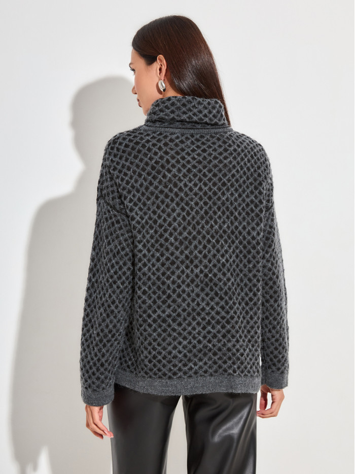 Изумительный джемпер маренго цвета ВТД-73