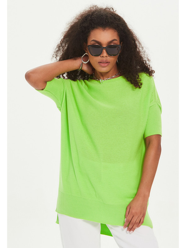 Джемпер легкий с коротким р...