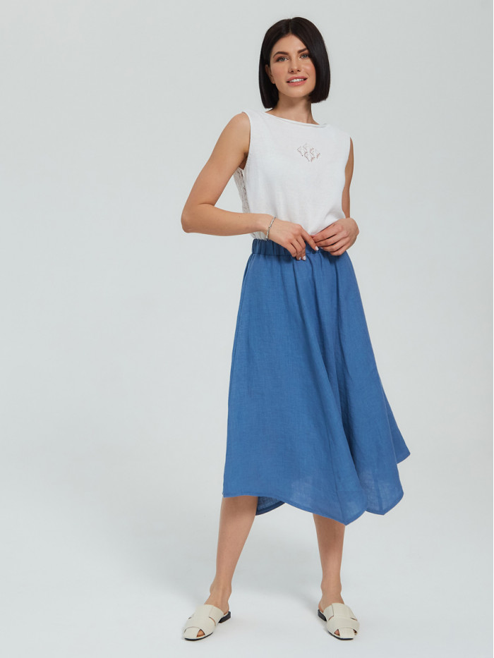 ВТЛ-12 Женская майка белого цвета