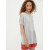 Джемпер женский летний прямого кроя светло-серого-белого цвета ВТЛ-324 790р.