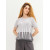 Яркий красочный женский джемпер светло серый-серый-маренго ВТЛ-575 690р.