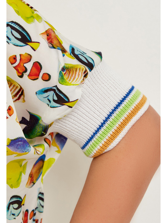 ВТЛ-58 молочный-желтый джемпер