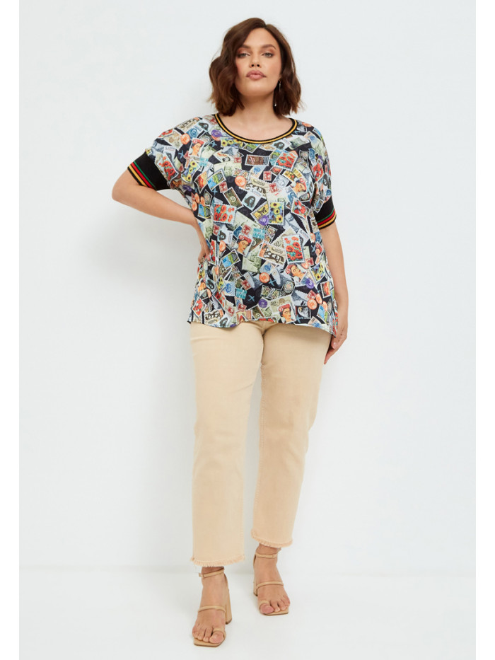 ВТЛ-58 серый-желтый джемпер