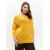 Джемпер с V-образным вырезом желтого цвета ВТЛ-635 690р.