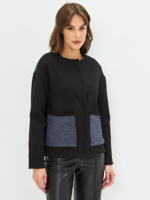 Жакет женский черного цвета ЖД-01